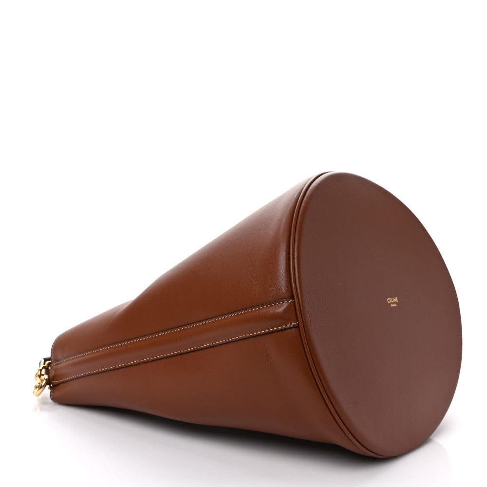 Smooth Calfskin Bucket 16 Bag Tan Smooth Calfskin Bucket 16 Bag Tan