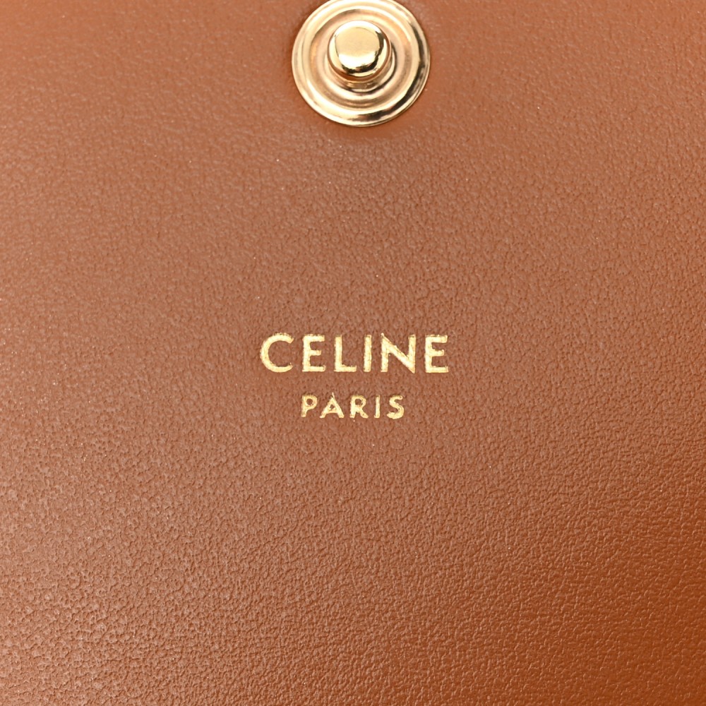 Triomphe Canvas Chain Shoulder Bag Tan Triomphe Canvas Chain Shoulder Bag Tan