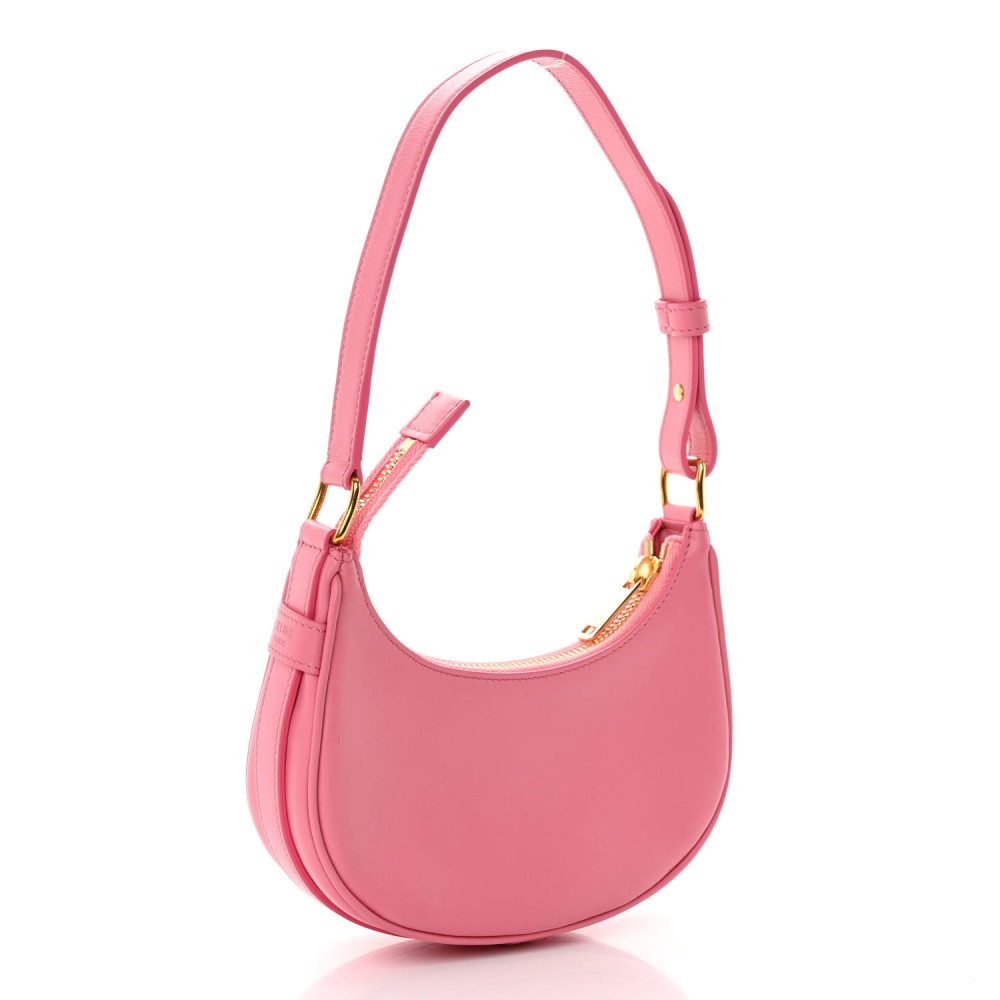 Smooth Calfskin Mini Ava Shoulder Bag Pink Smooth Calfskin Mini Ava Shoulder Bag Pink