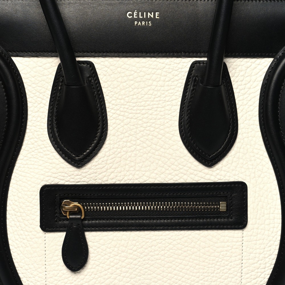 Bullhide Calfskin Nubuck Micro Tri-Color Luggage White Khaki Bullhide Calfskin Nubuck Micro Tri-Color Luggage White Khaki
