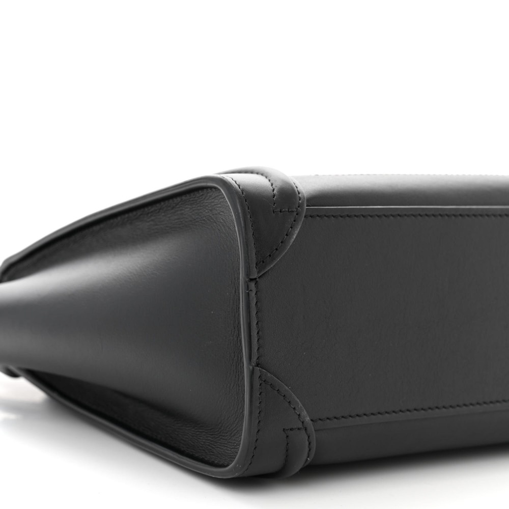 Smooth Calfskin Nano Luggage Black Smooth Calfskin Nano Luggage Black