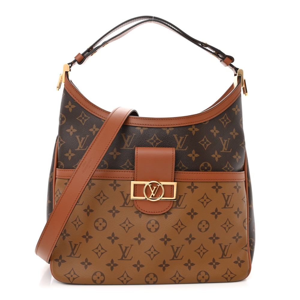 Reverse Monogram Dauphine Hobo MM Reverse Monogram Dauphine Hobo MM