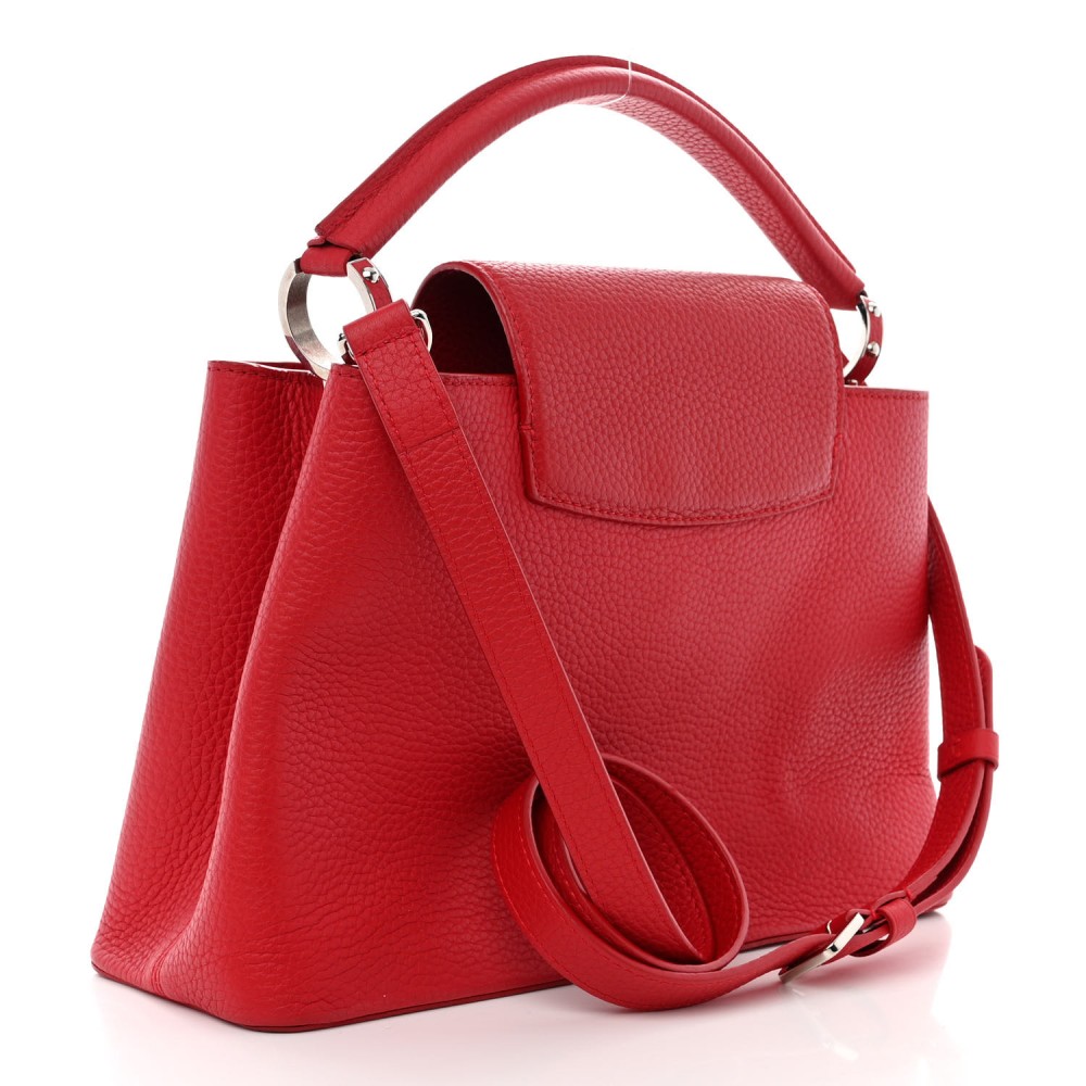 Taurillon Capucines PM Rubis Taurillon Capucines PM Rubis