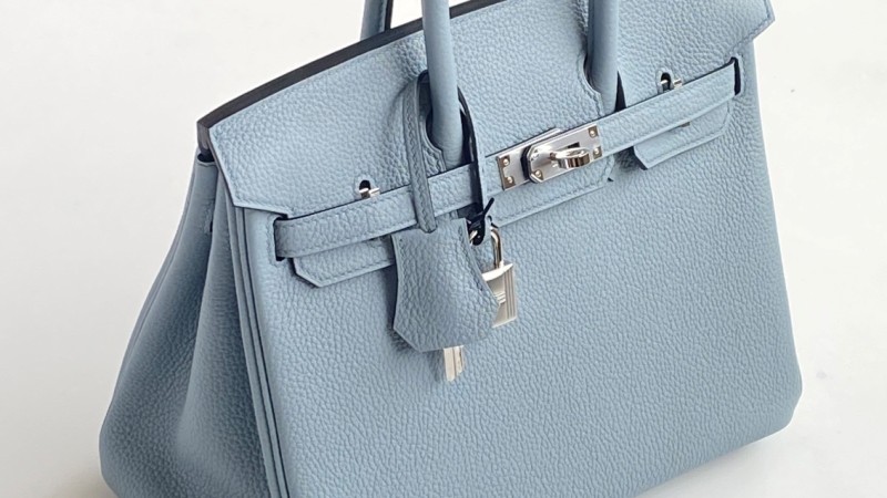 BIRKIN 25 BLUE LIN TOGO H041344CK5S Details 2 BIRKIN 25 BLUE LIN TOGO H041344CK5S Details 2