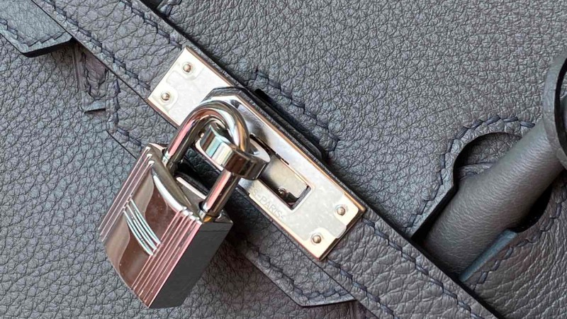 BIRKIN 25 ETAIN TOGO H041344CC6F Details 2 BIRKIN 25 ETAIN TOGO H041344CC6F Details 2