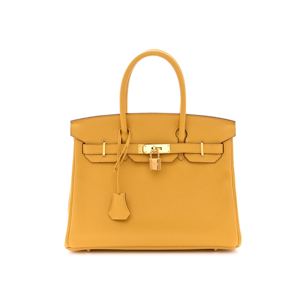 BIRKIN 30 JAUNE AMBRE TOGO BIRKIN 30 JAUNE AMBRE TOGO