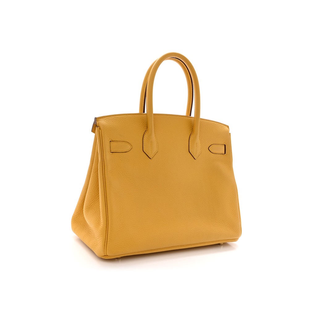 BIRKIN 30 JAUNE AMBRE TOGO BIRKIN 30 JAUNE AMBRE TOGO